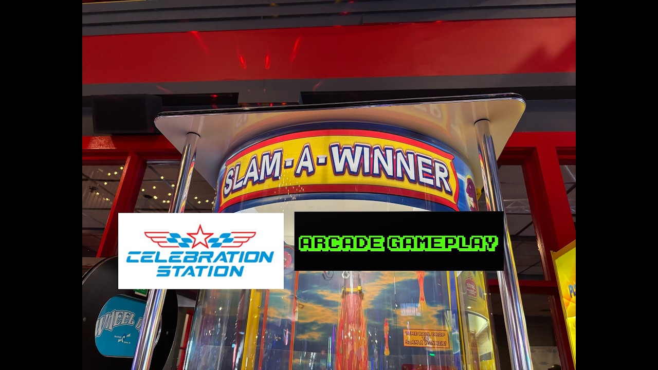 Slam a winners arcade game @ Celebration  Station