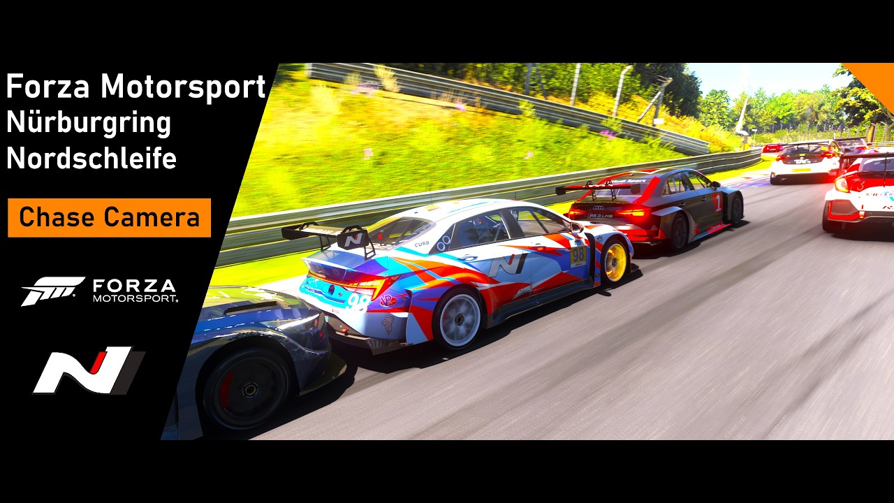 ELANTRA N TCR 24th Start (Chase Cam) | Nürburgring Nordschleife | FF Challenge #7 | Forza Motorsport