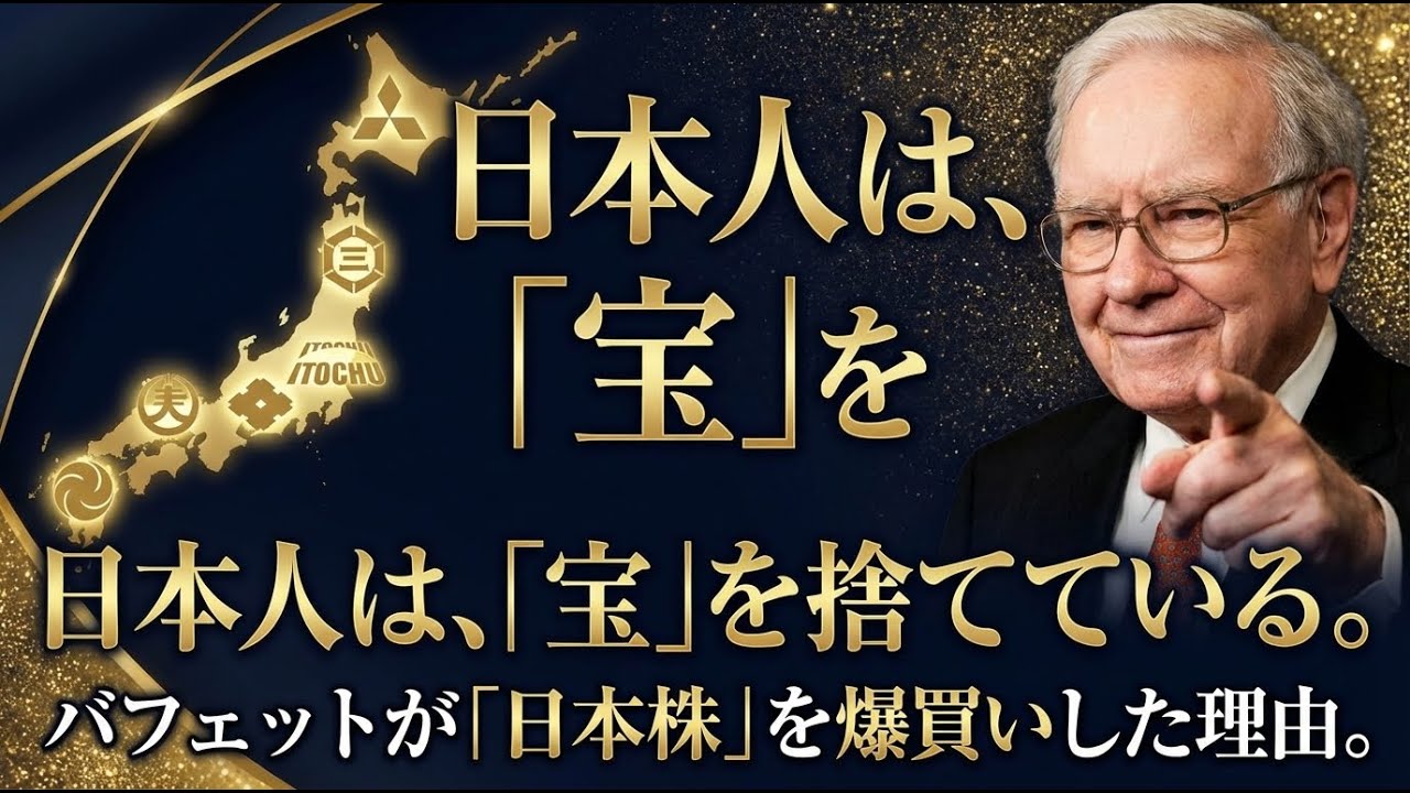 【ウォーレンバフェット直伝】「なぜ、真面目な日本人ほど一生貧乏なのか？残酷な真実」〜高配当バリュー株投資の完全講義〜｜投資初心者
