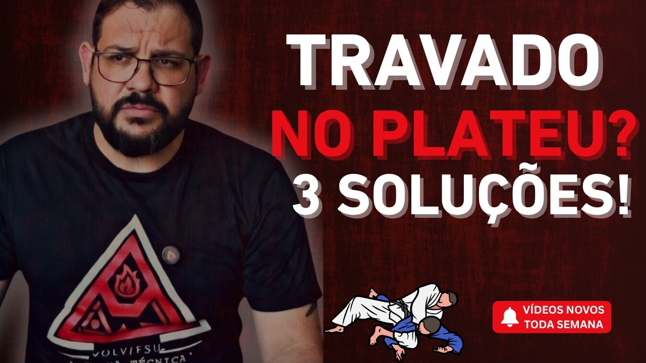 Como Sair do Plateau no Jiu-Jitsu: 3 Estratégias que Realmente Funcionam em 2026!