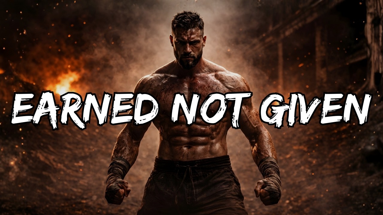 EARNED NOT GIVEN – Gym Motivational Song for Discipline & Success