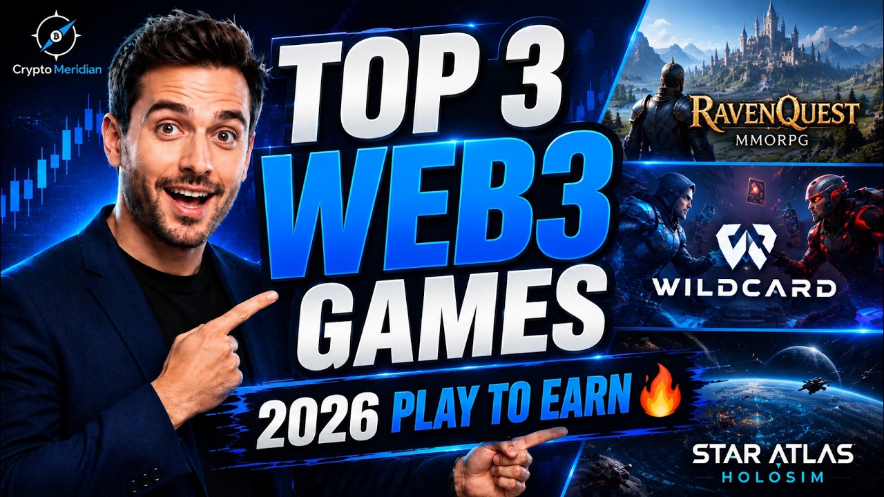 Top 3 Play-to-Earn Web3 Games 2026 | Best Crypto Games You Should Watch
