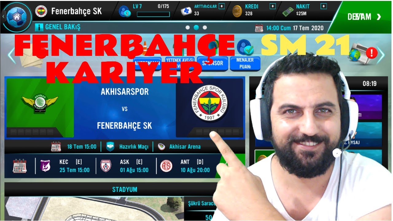 SM 21 - FENERBAH&Ccedil;E KARİYER #1
