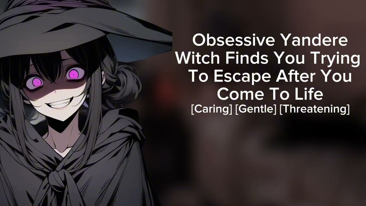 Obsessive Yandere Witch Finds You Trying to Escape After You Come To Life ASMR 