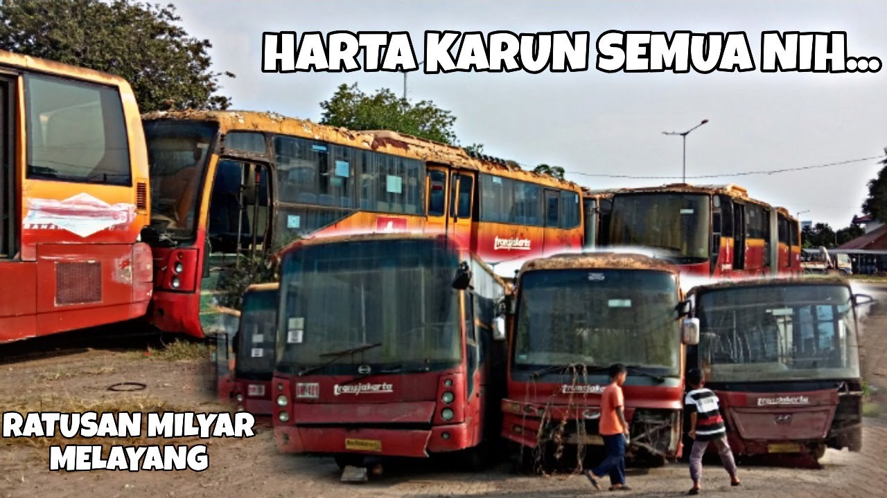BEGINI NASIBNYA😭MELIHAT KUBURAN BUS TRANSJAKARTA‼️