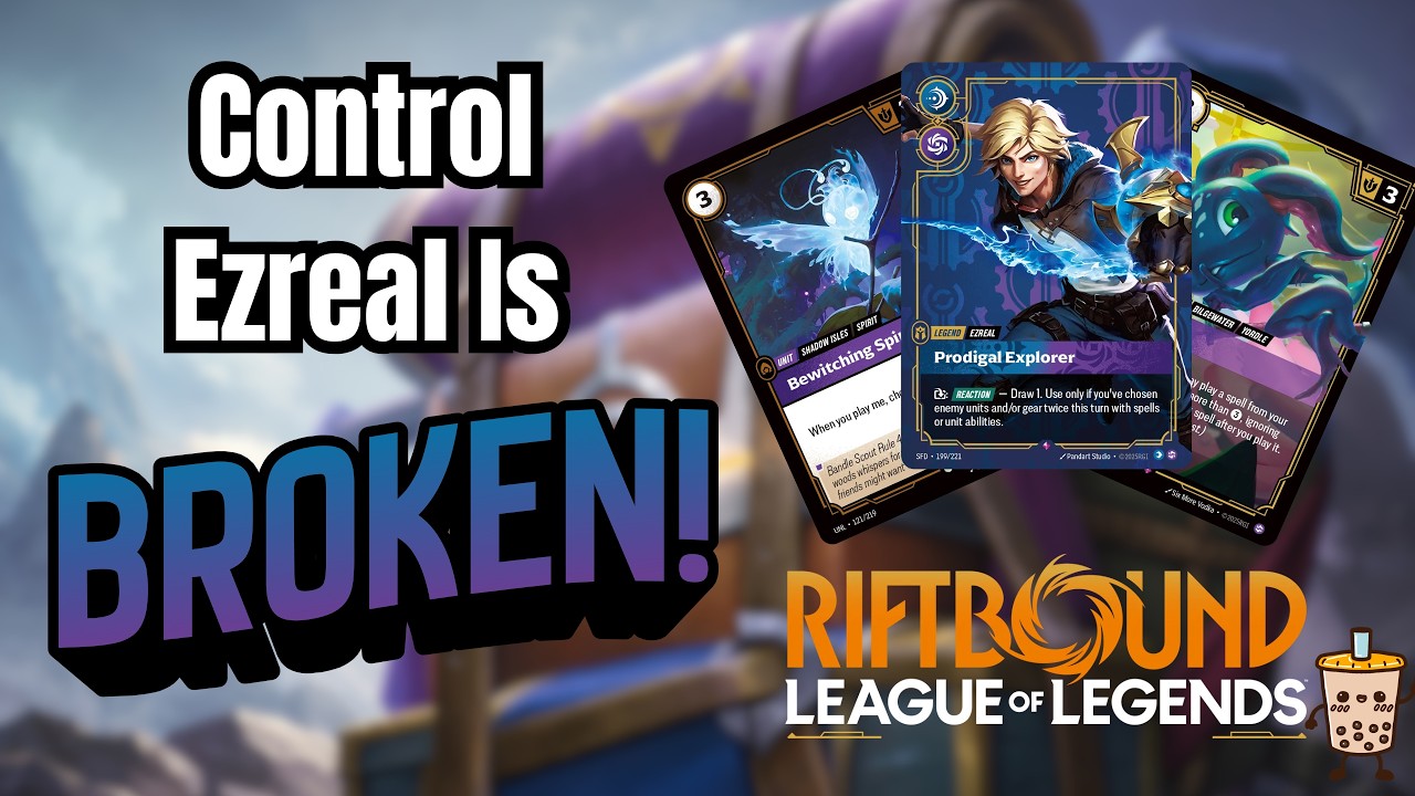 Control Ezreal Beats EVERYTHING!? (Deck Guide + Gameplay) | Riftbound Unleashed