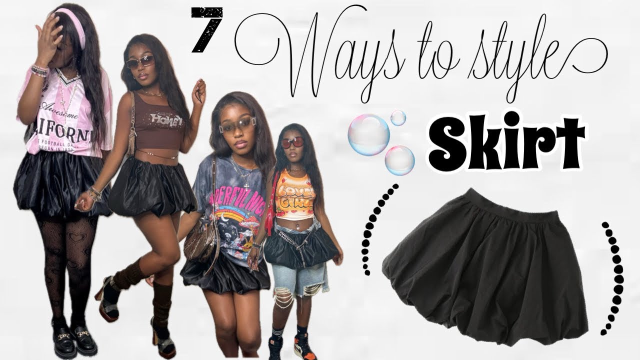7 Ways To Style Bubble🫧 Skirt&hellip;