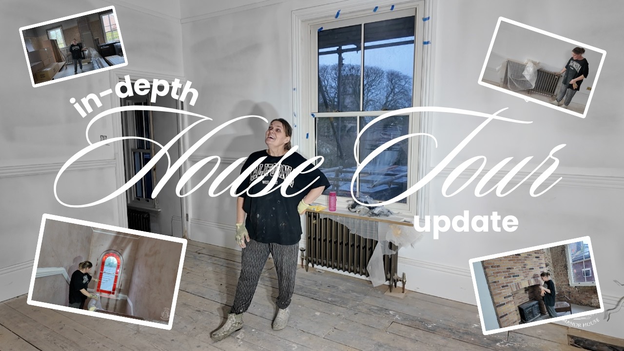 IN DEPTH House Tour ! Upstairs is nearly READY !!!🏠 | The Old Manor House