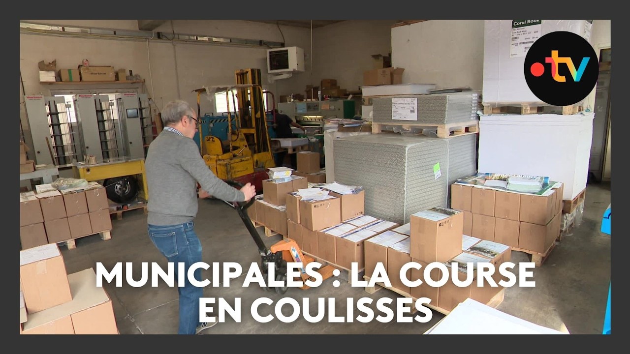 Municipales 2026 : les imprimeurs travaillent jour et nuit pour encaisser la quantité de travail