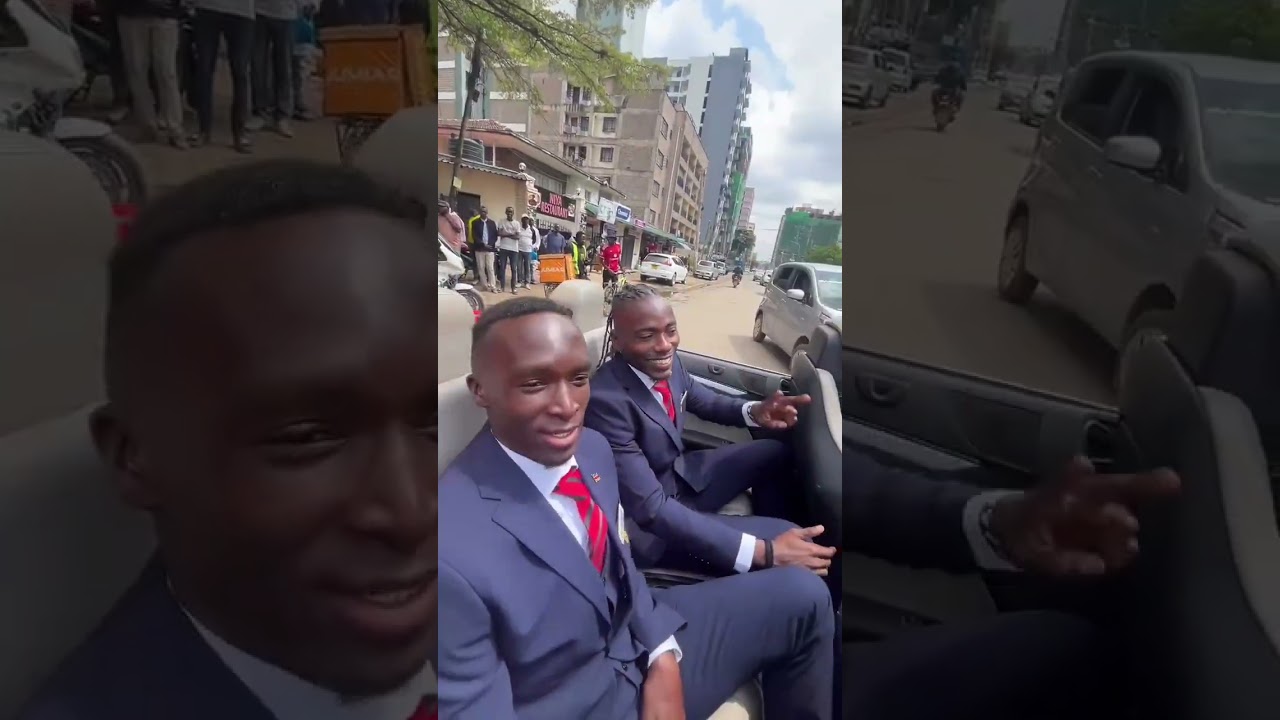 police fc celebrate their Kenyan premier league title in style #kpl