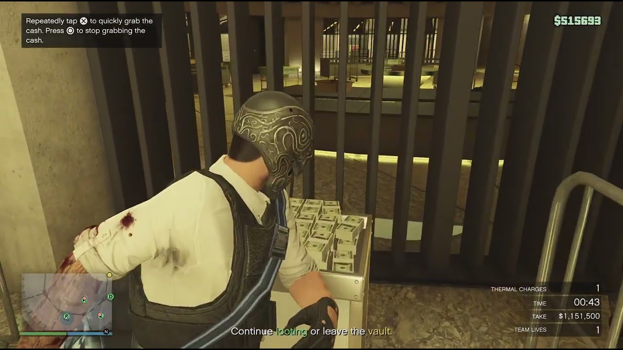 GTAO Completing the Casino LOUD!