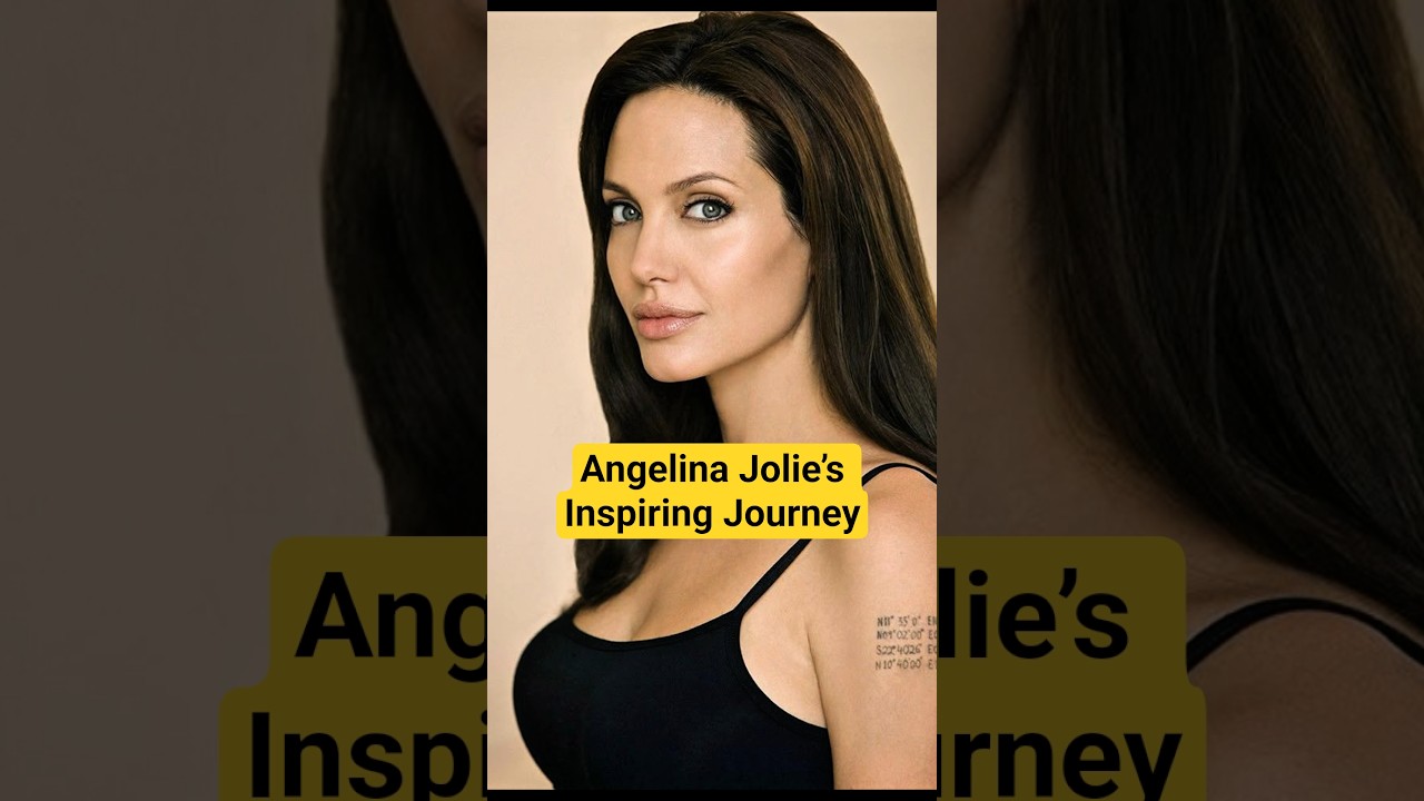 Angelina Jolie Biography | Hollywood Icon Humanitarian & Award Winning Actress #hollywoodstar