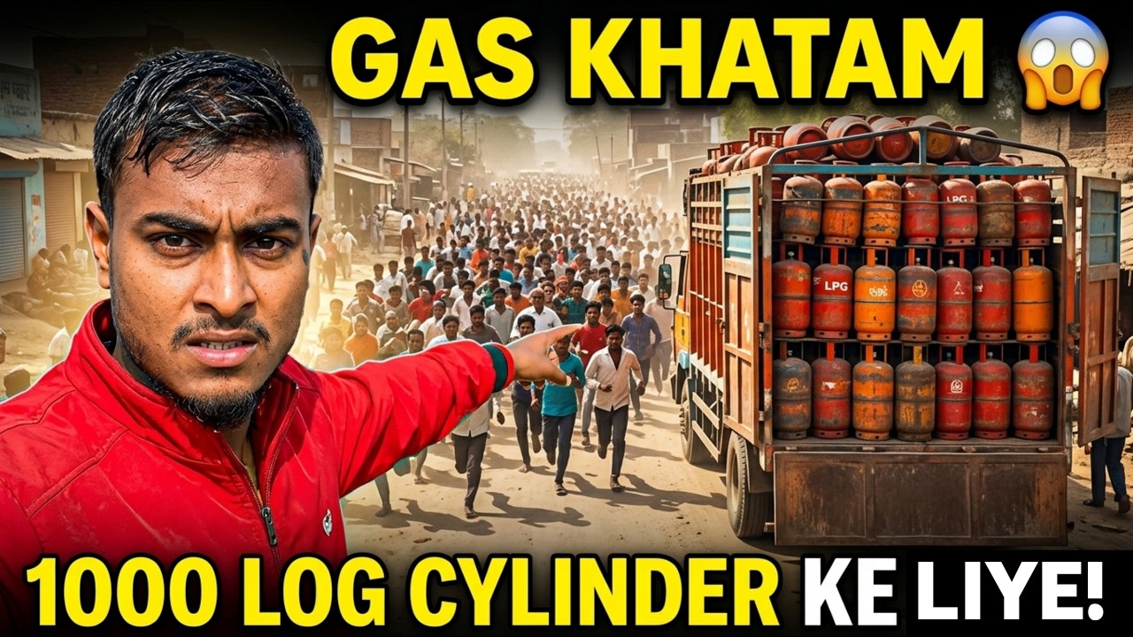 World LPG Crisis | Selling 10,000 Gas Cylinders in Villages & Cities | Abhishek Mithopur
