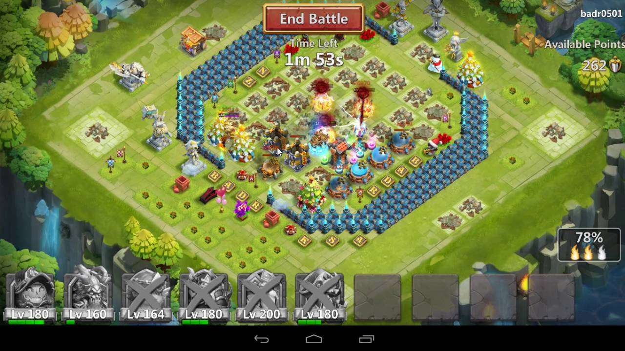 Castle Clash - GW Strategy Raiding 