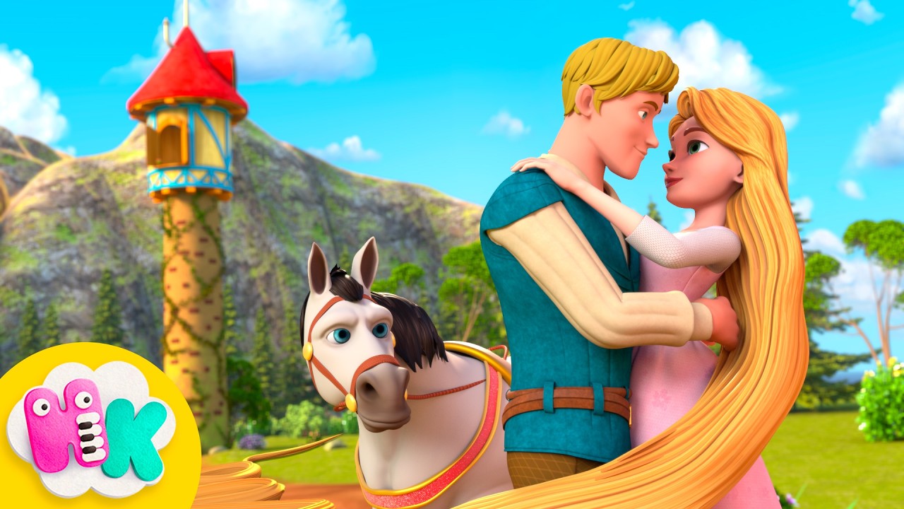 Rapunzel 👸🏰 Story for Kids in English | Fairy Tales & Bedtime Stories | HeyKids Nursery Rhymes
