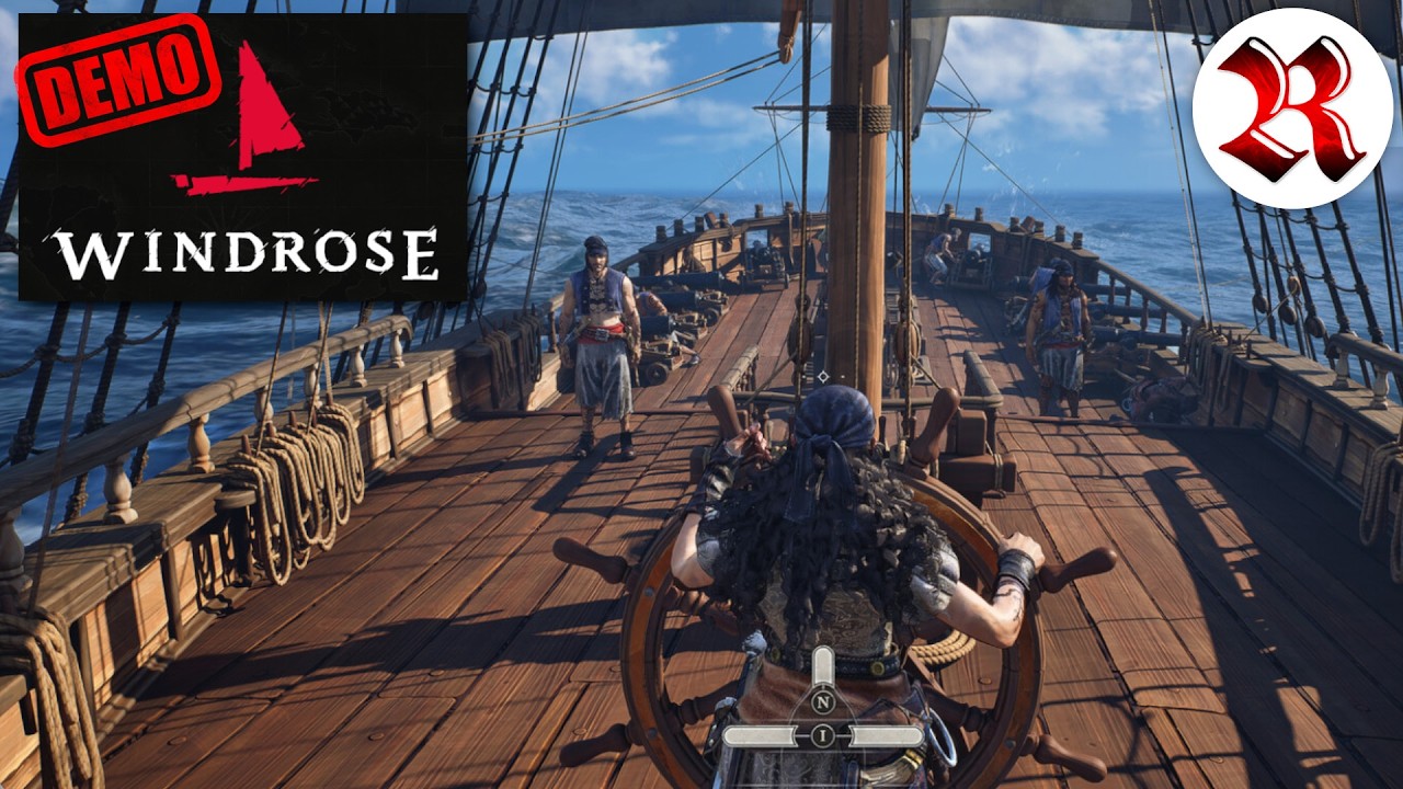 Windrose | NEW DEMO Open World Pirate Survival Game Looks Interesting!