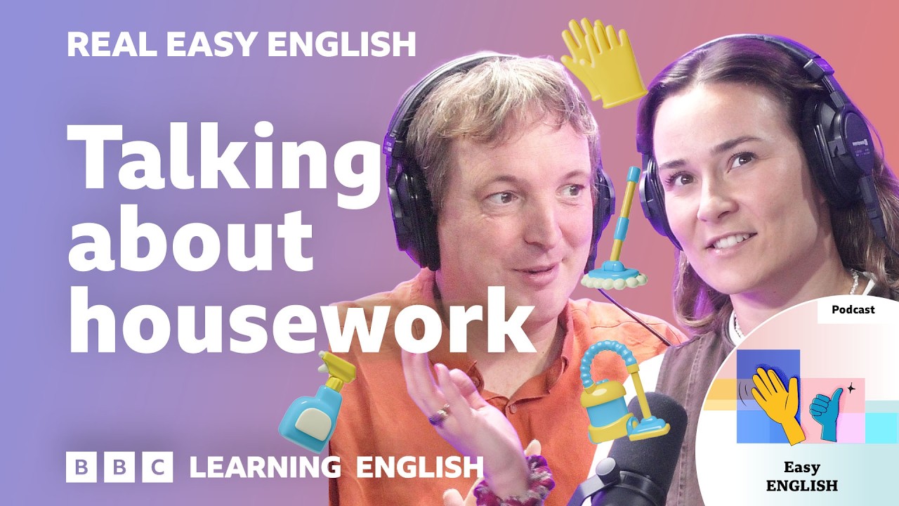 Do you like cleaning? 🚽🧹🧽 | Improve your listening skills with Real Easy English