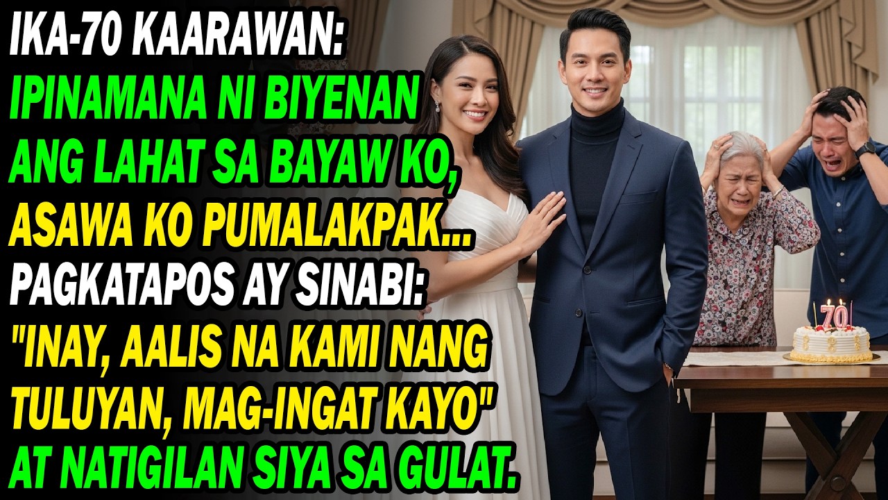 🎂 Ika-70 Kaarawan Ipinamana Ni Biyenan Ang Lahat Sa Bayaw Ko 🏠📜, Asawa Ko Pumalakpak... 👏👀