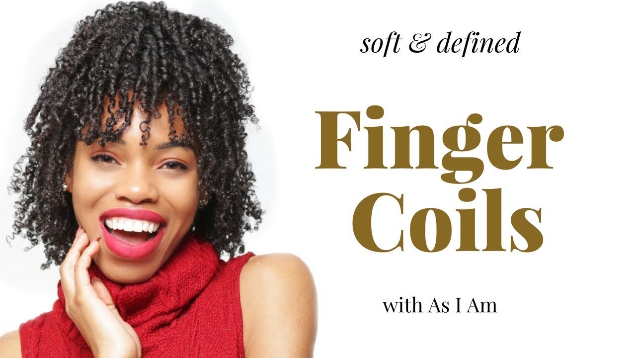How To: Finger Coils on Type 3 & 4! | As I Am