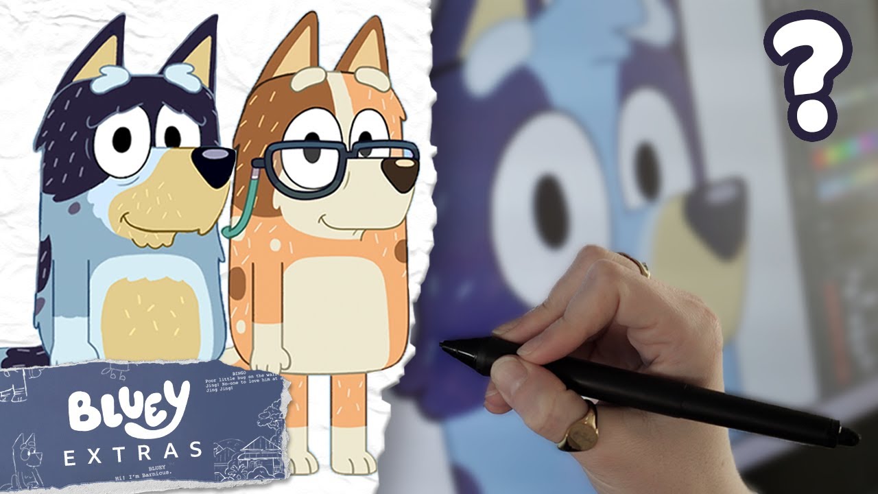 Behind the Scenes of Surprise: Designing the Future! ✏️ | BTS of Bluey Episodes! | Bluey Extras