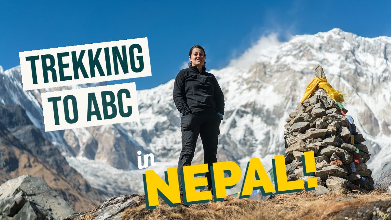 Trekking up to Annapurna Base Camp in Nepal