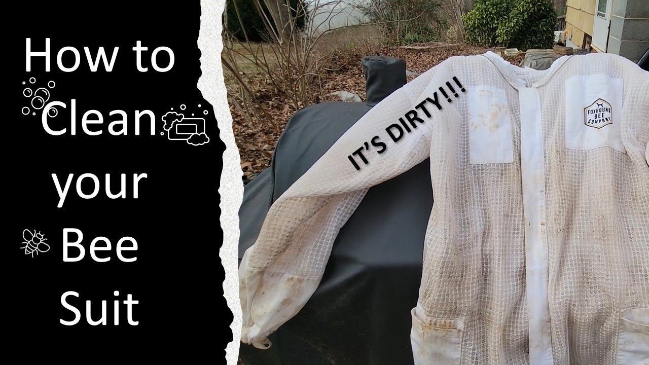 How to Clean Your Bee Suit / Winter Maintenance Part 2