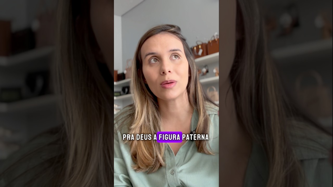A PATERNIDADE DE DEUS N&Atilde;O &Eacute; COMO A HUMANA #filhos #paternidade #testemunho