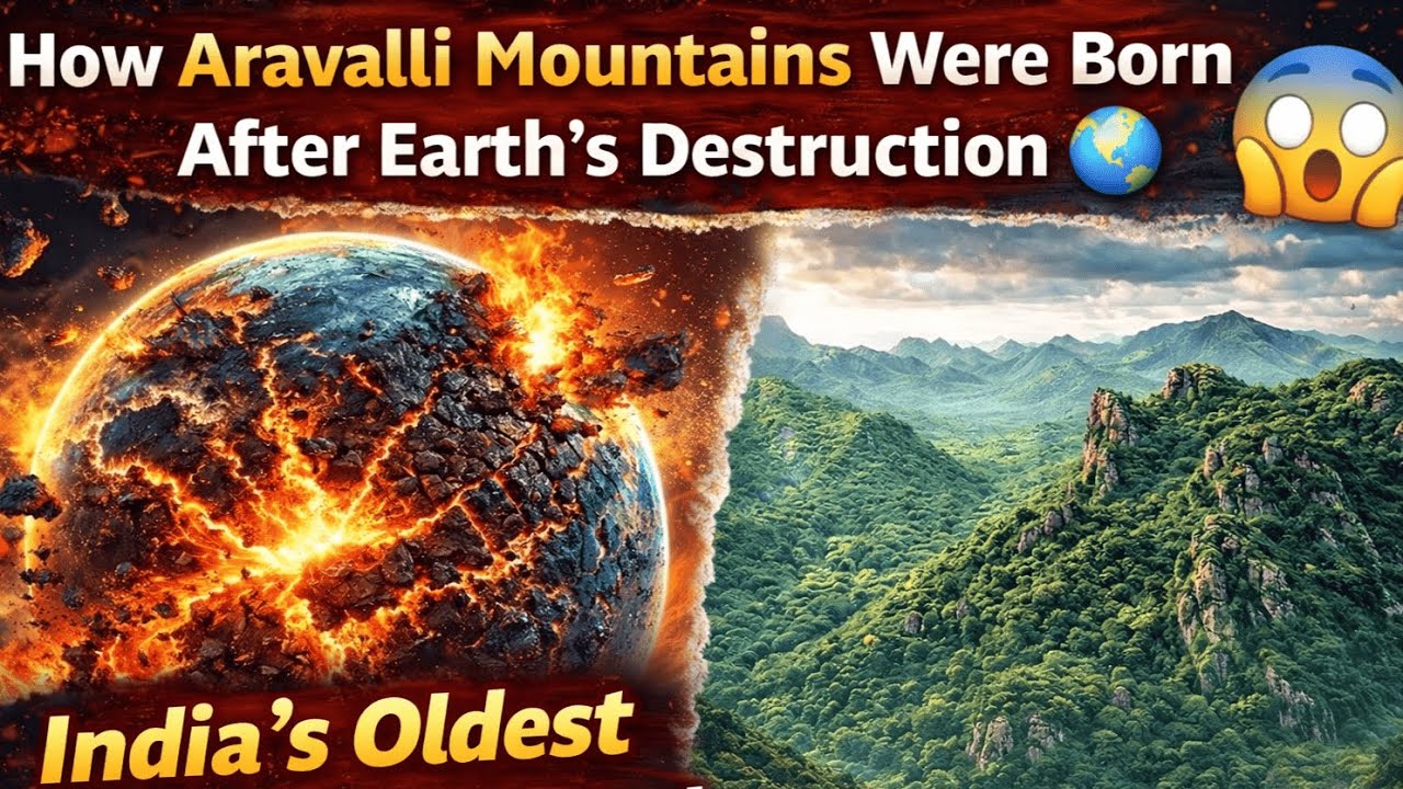 How Aravalli Mountains Were Born After Earth&rsquo;s Destruction 🌍 | India&rsquo;s Oldest Mystery Revealed