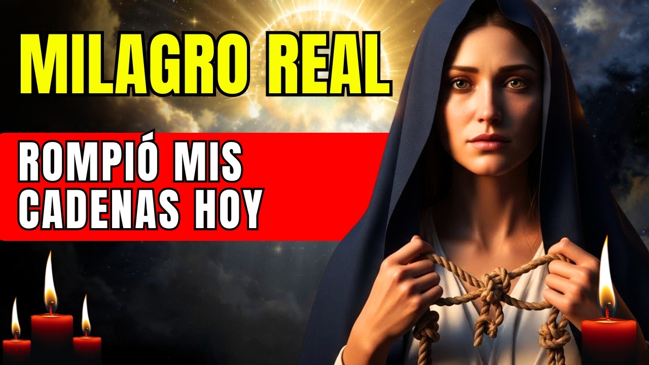 RECÉ esta ORACIÓN y la VIRGEN DESATANUDOS ROMPIÓ mis CADENAS del PASADO | MILAGRO REAL