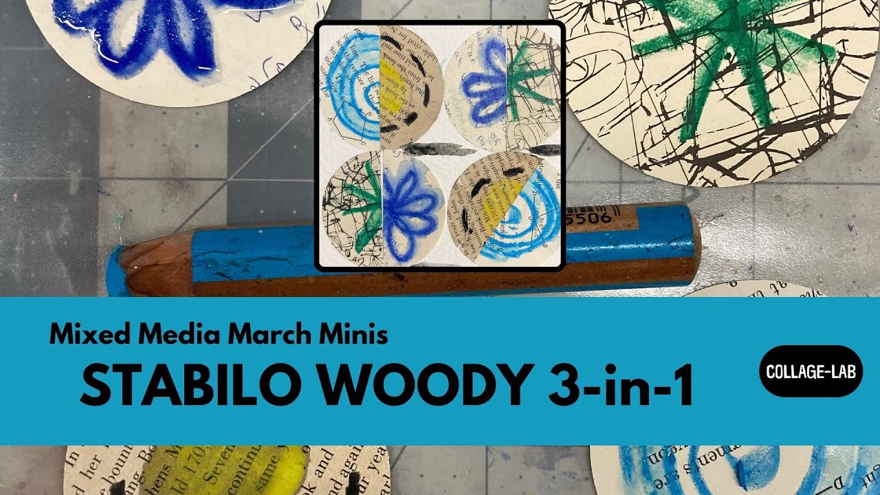 STABILO WOODY 3-in-1 - Mixed Media March Minis