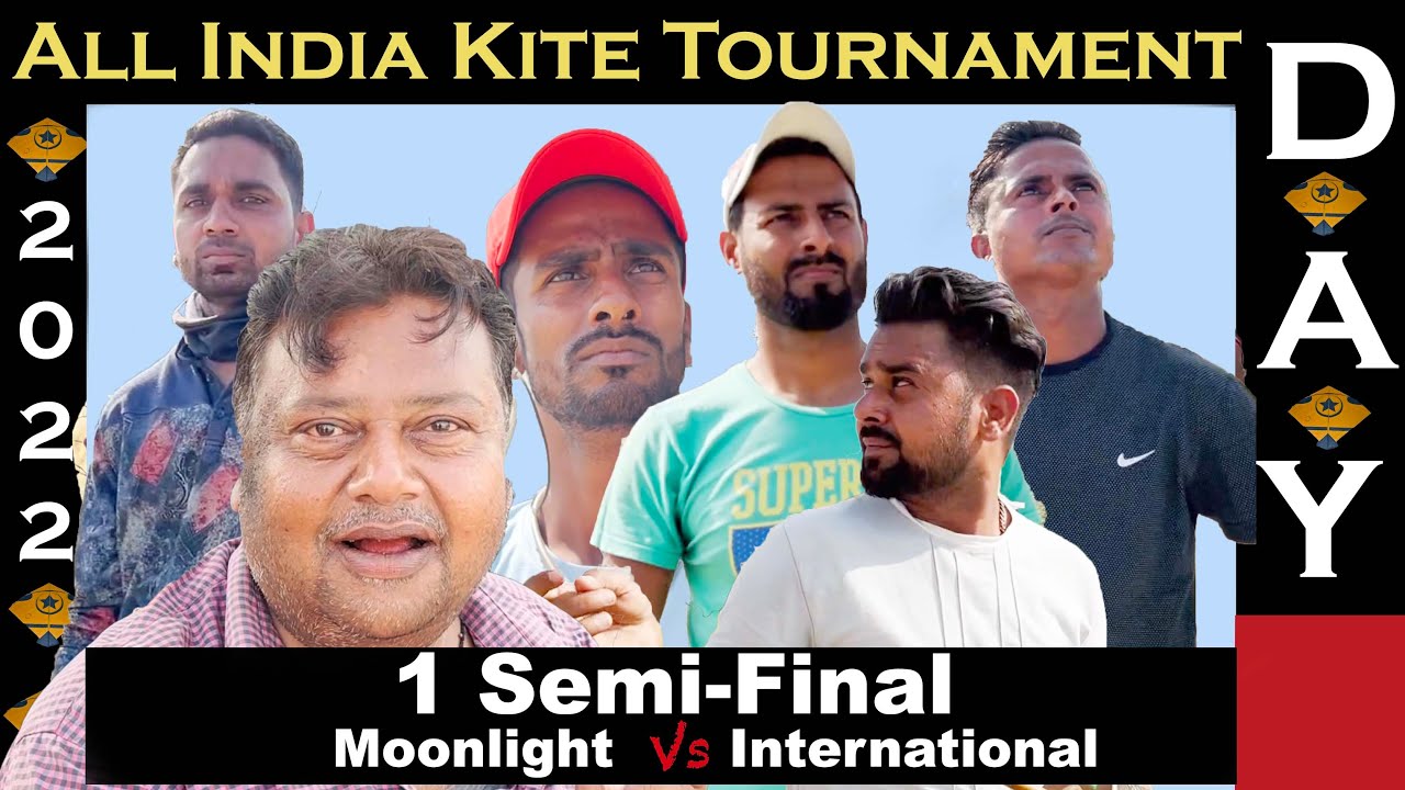 🔥Aag Hai Ye Match🔥 Moonlight Lucknow Vs International Prayagraj Semi Final All India Kite Tournament