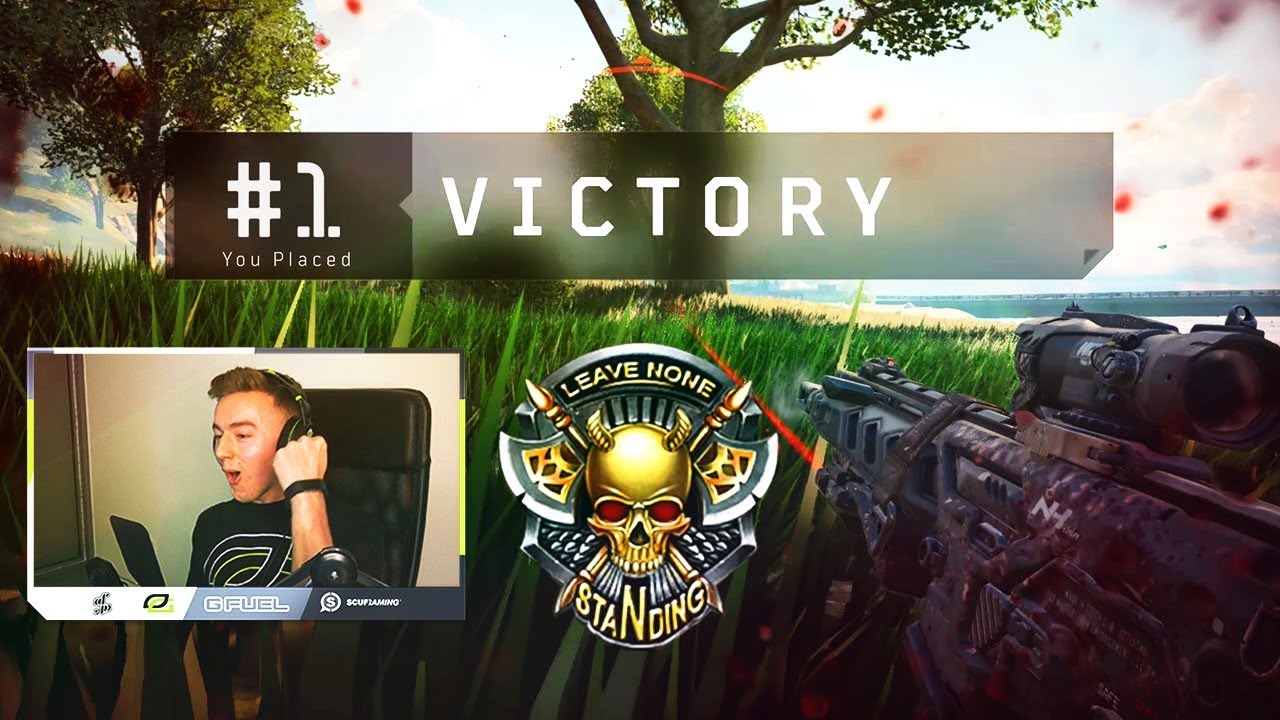 MY FIRST BLACKOUT WIN!! (CoD: Battle Royale)