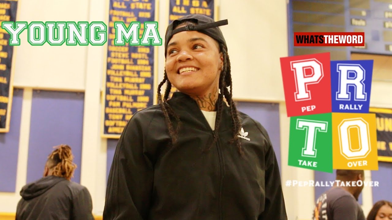 Young M.A. Invades Thornwood High school : HotRod's #PeprallyTakeOver Ep.2