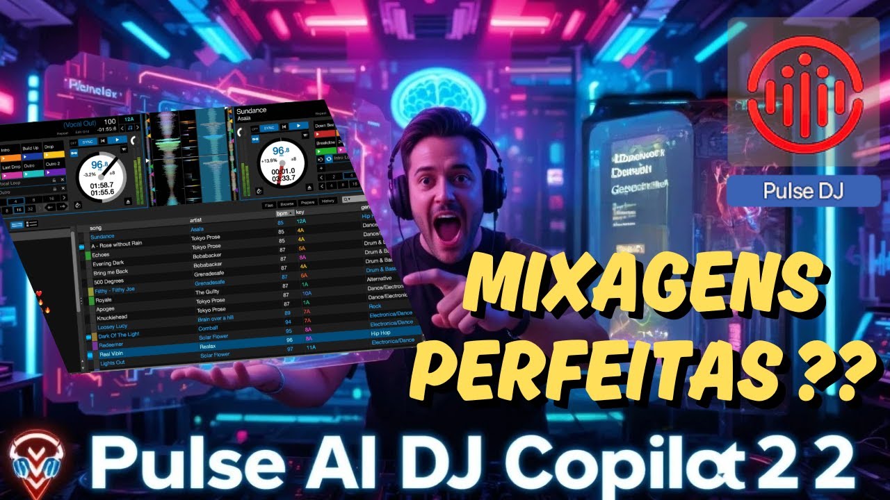 🎧 🔥 Pulse AI 2.2 – A FERRAMENTA SECRETA que vai REVOLUCIONAR seu DJ set!
