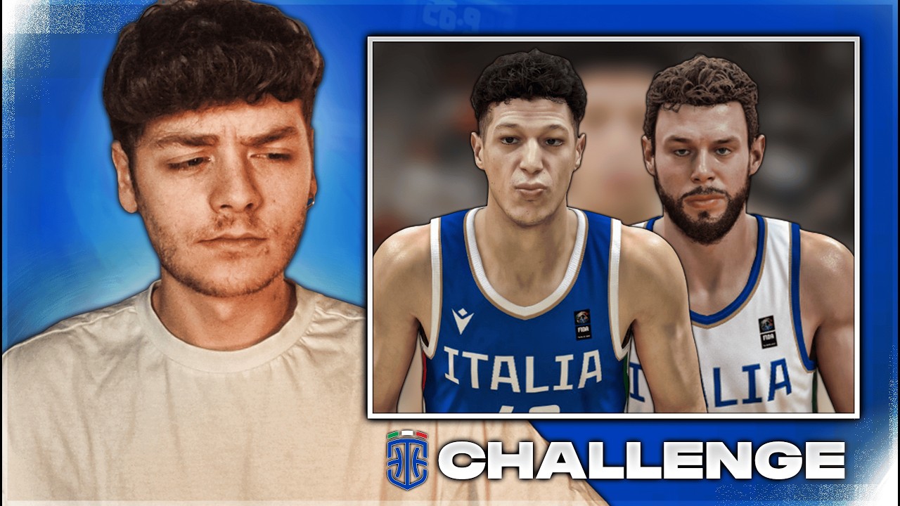 Ho CREATO una SQUADRA di GIOCATORI ITALIANI per VINCERE il TITOLO NBA 🇮🇹🏀