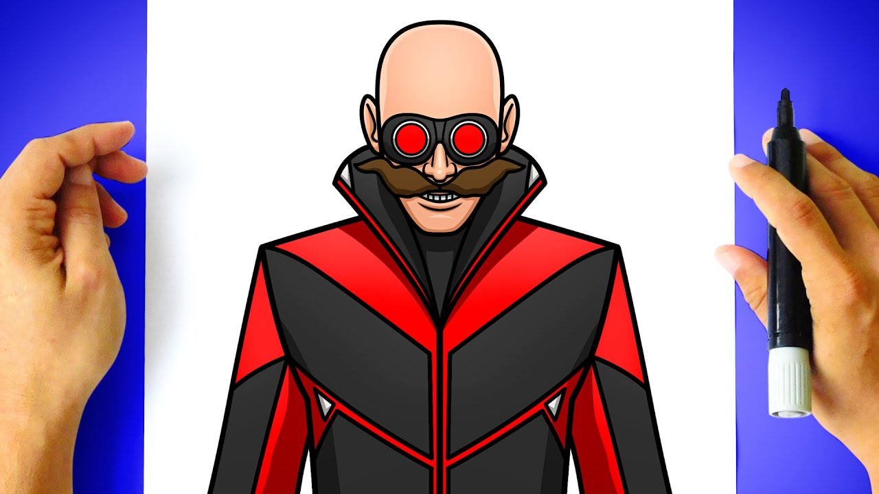 How to DRAW ROBOTNIK - Sonic 2 Movie