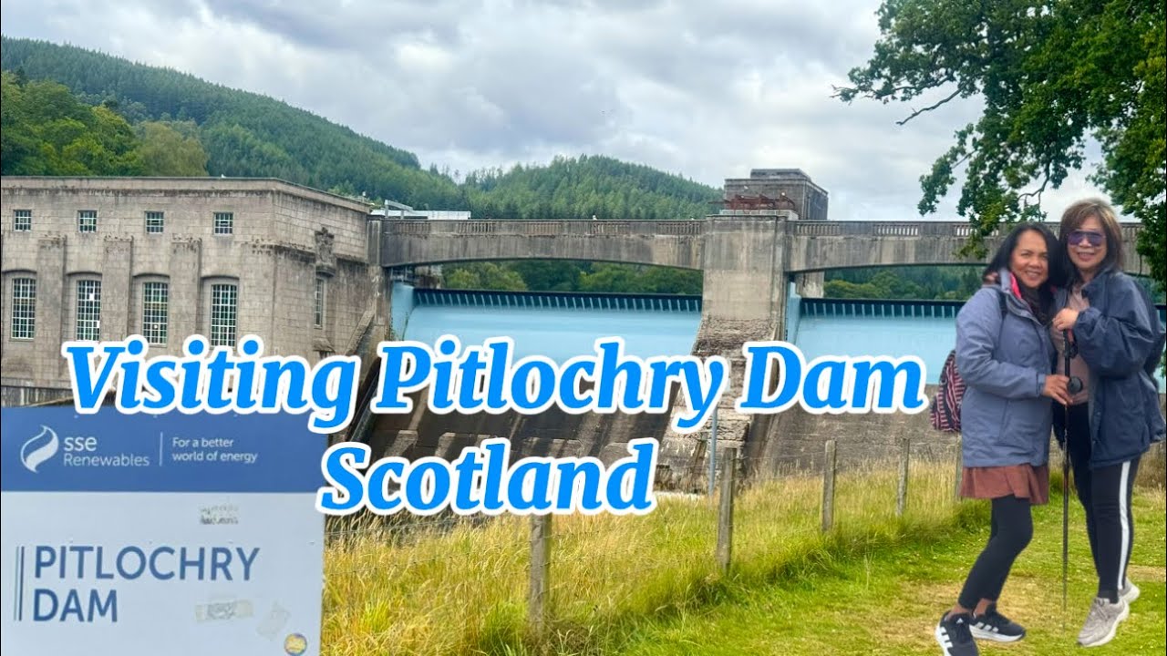 Visiting Pitlochry Dam,Scotland 