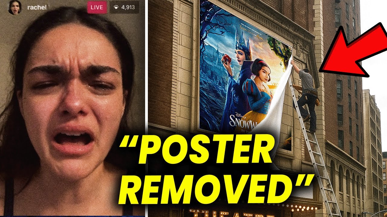 Rachel Zegler in TEARS AS Snow White Gets REMOVED From Theatres!