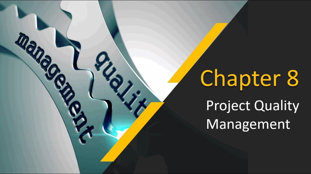 1-  Plan Quality management