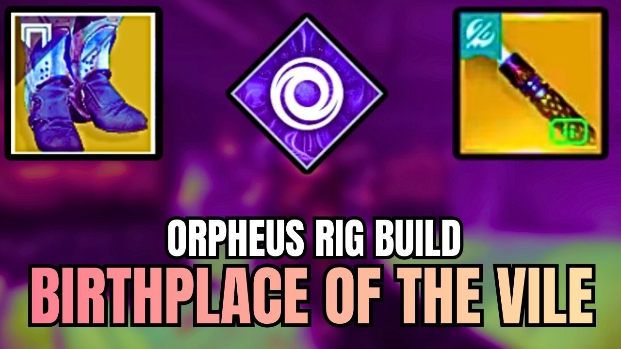 Solo Ultimate Birthplace of the Vile w/ Orpheus Rig Build [Destiny 2: Renegades]
