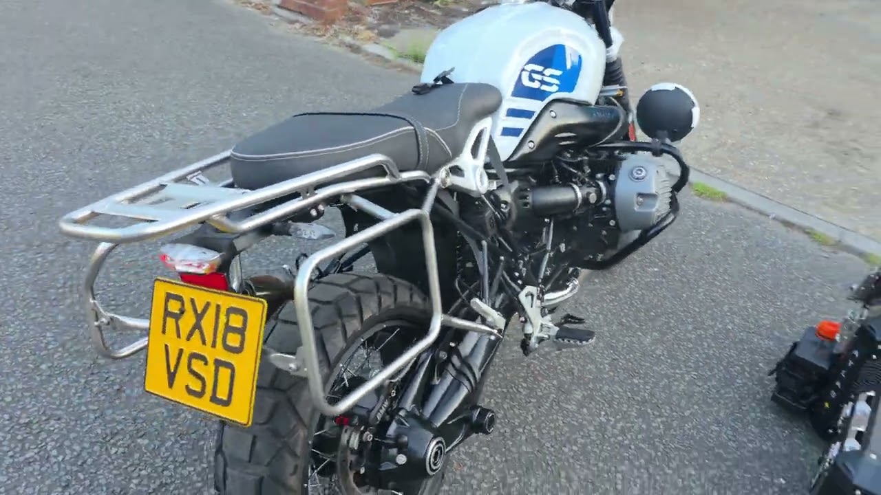 BMW R NINE T URBAN GS X - Sales Advert Walk Around - Unit Garage Ohlins Wunderlich Motorrad r12 G/S