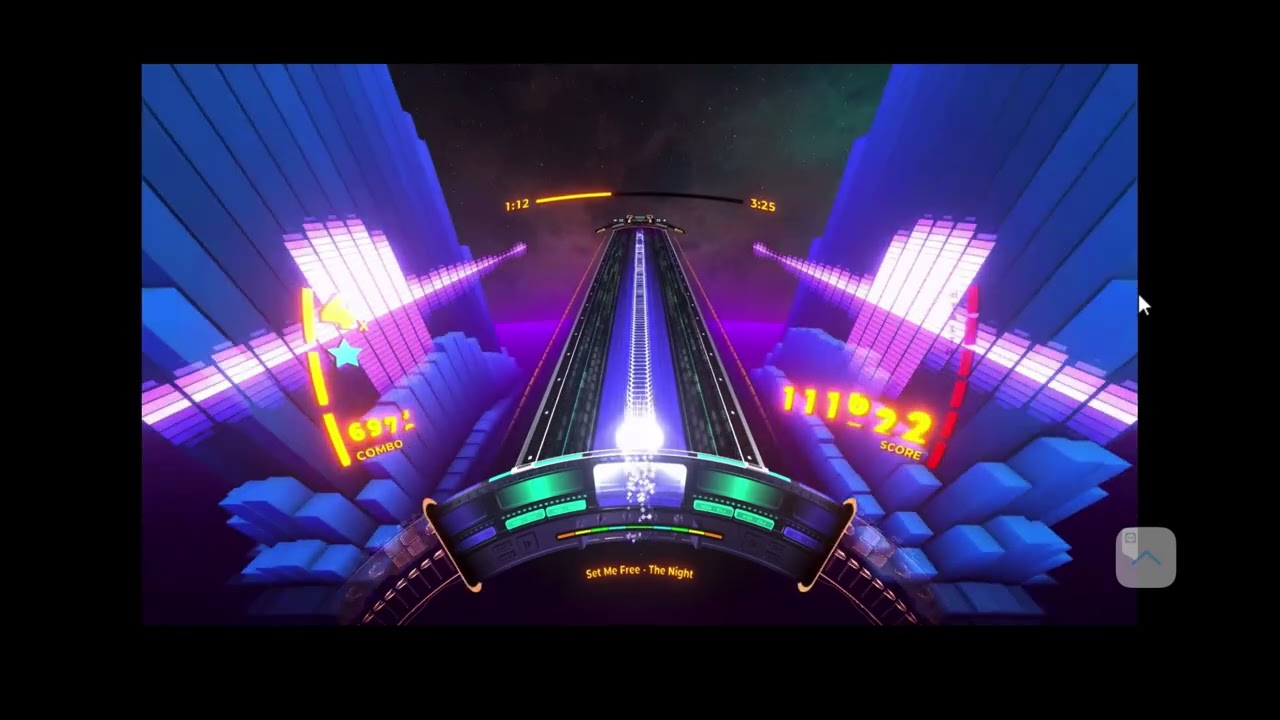 Spin Rhythm XD Ep. 1833: The Night - Set Me Free. 310K score. Level 1723.