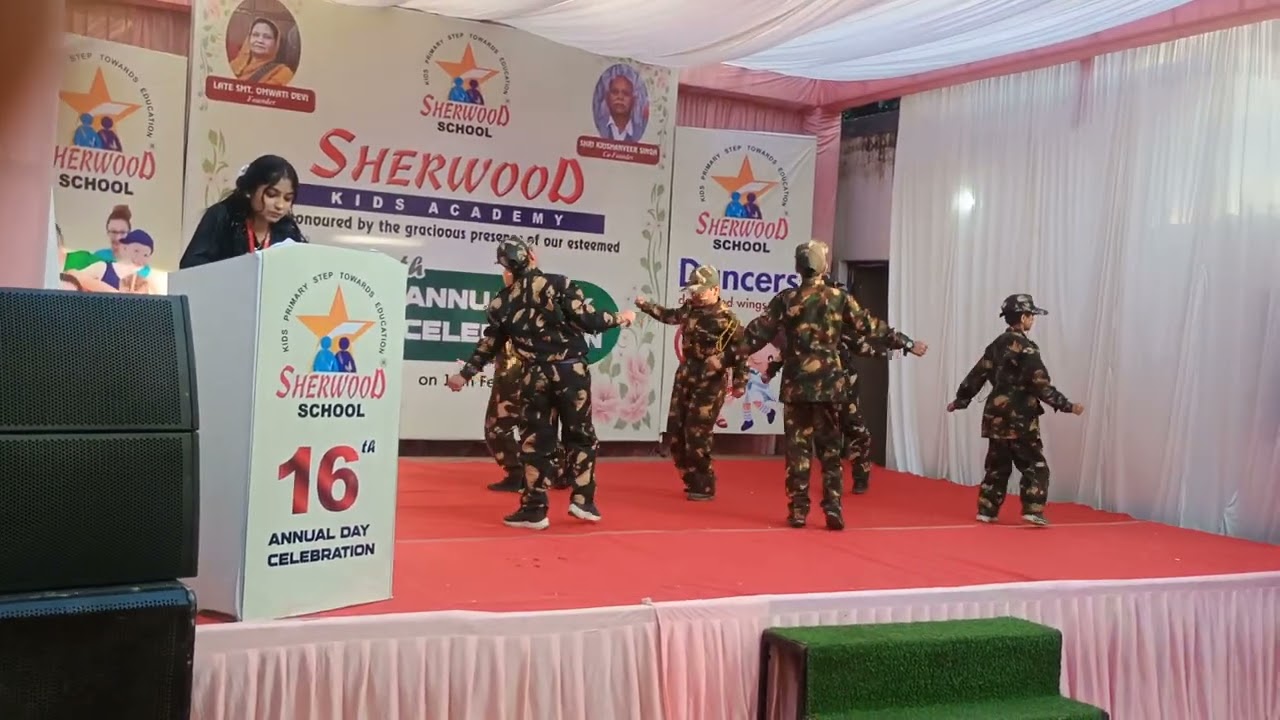 Daksh annual function 🩰 dance #annualfunction #indianarmy #sherwoodkidsaccedmy 