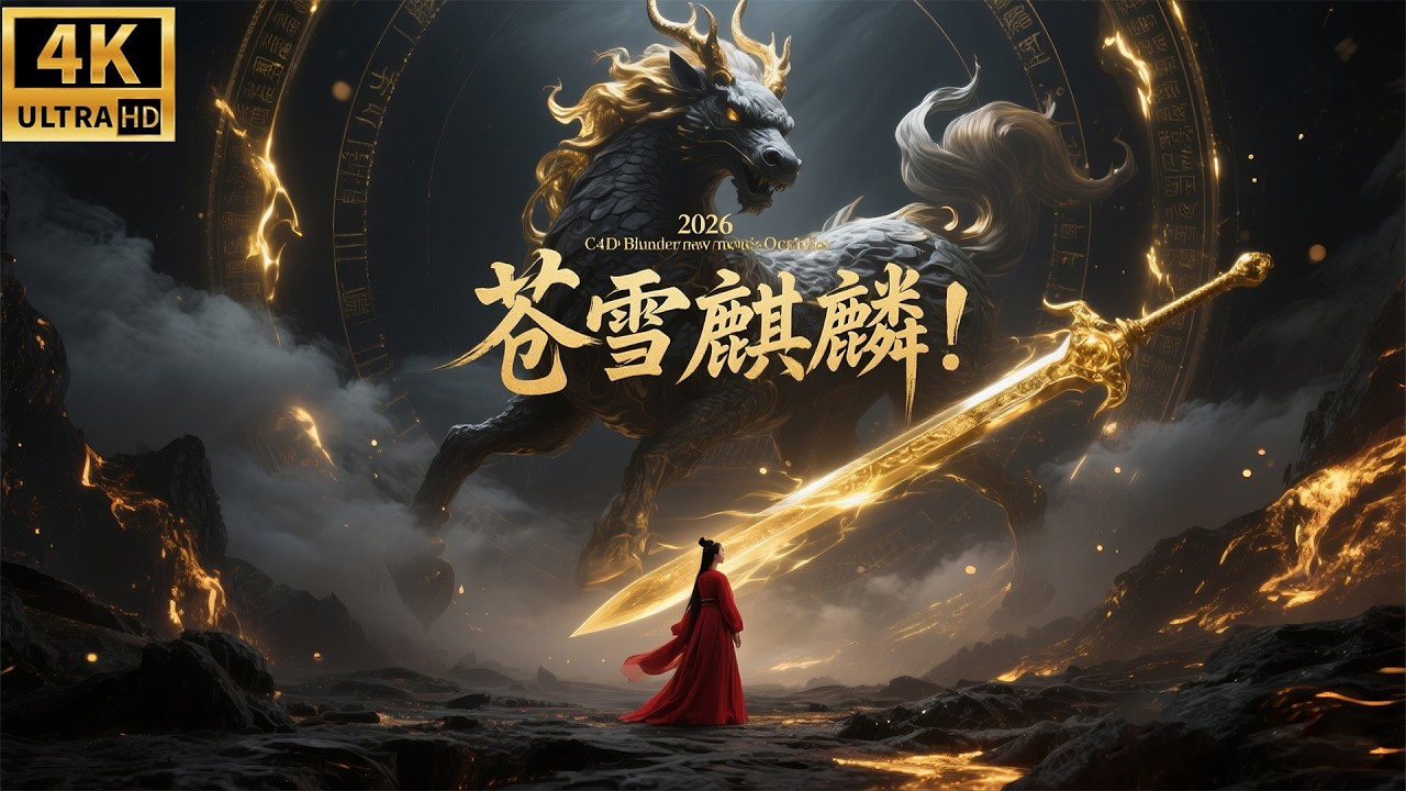 2026最新动作片！上古异兽霍乱朝野，没想到被一个少女轻松反杀！#古装 #玄幻 #动作 #movies #kungfu #刘亦菲 #甄子丹 #李连杰
