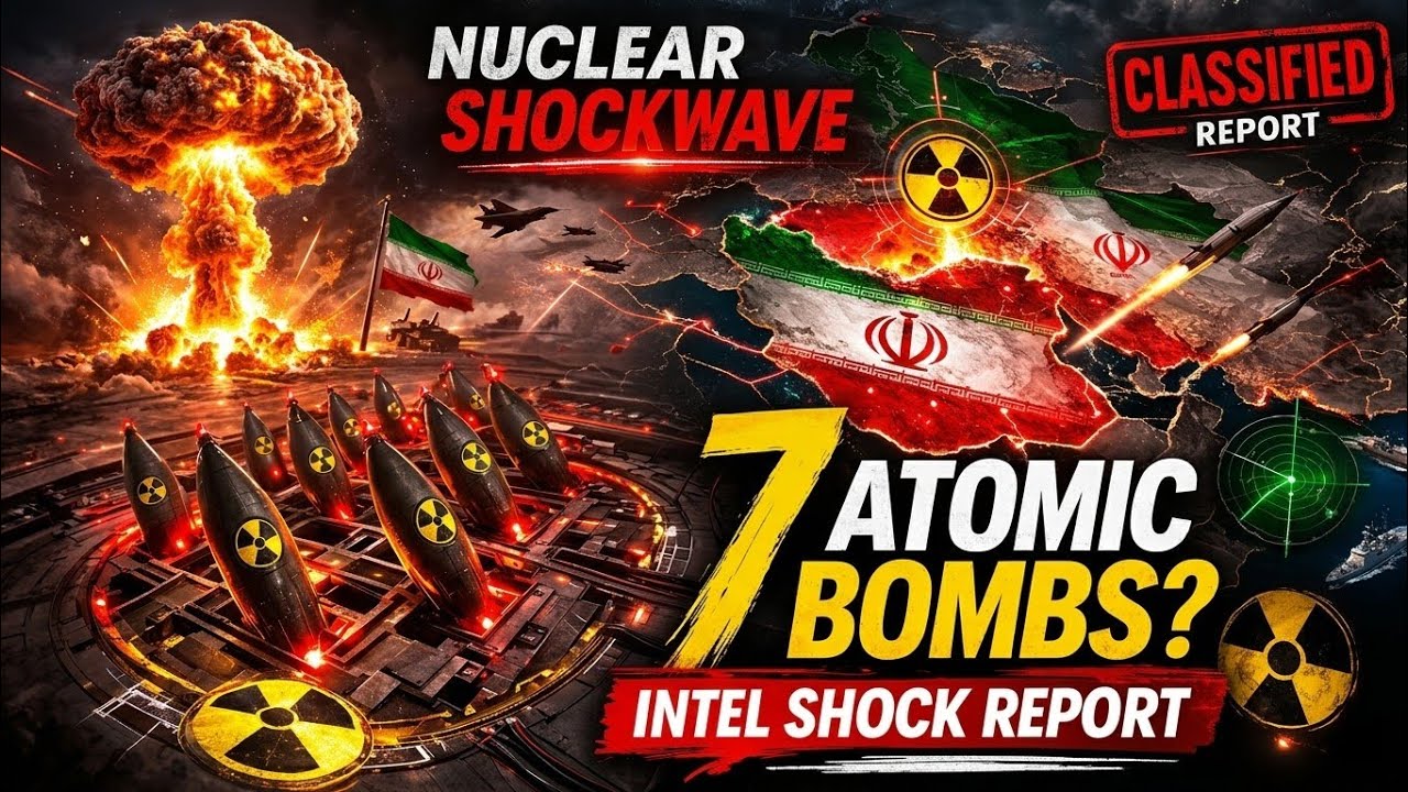 Nuclear Shockwave: Intelligence Reports Claim Iran Has Quietly Built 7 Atomic Bombs