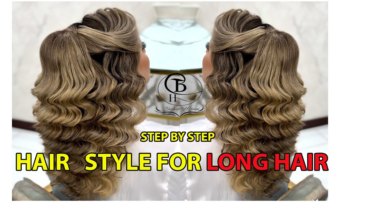STEP BY STEP HAIRSTYLE FOR LONG HAIR