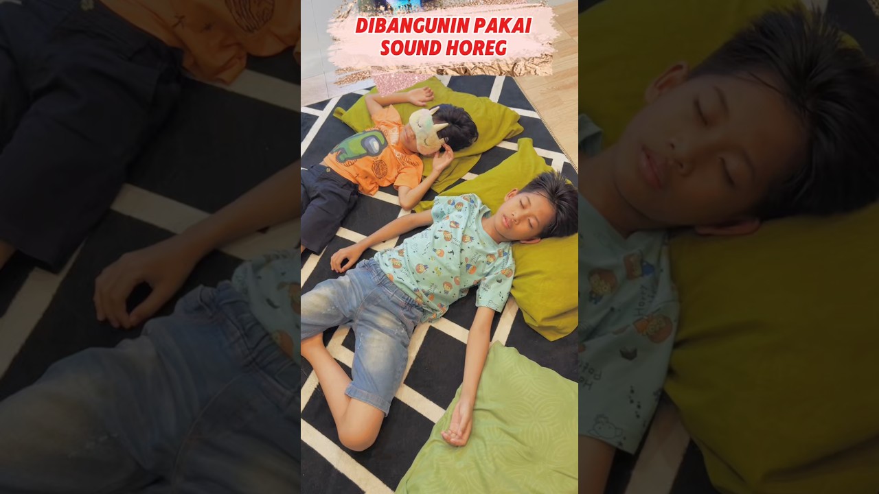 HANA BANGUNIN RAFA PAKAI SOUND HOREG 🔥 