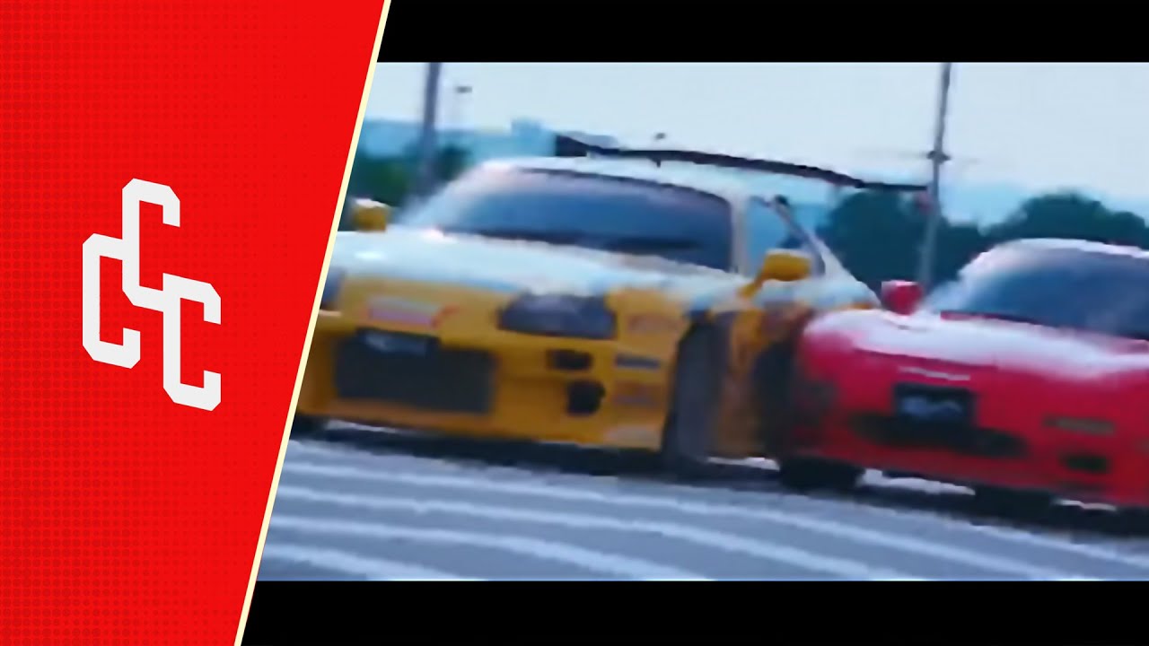 Car chase Custom - Asian girls Drift chasing and flooring