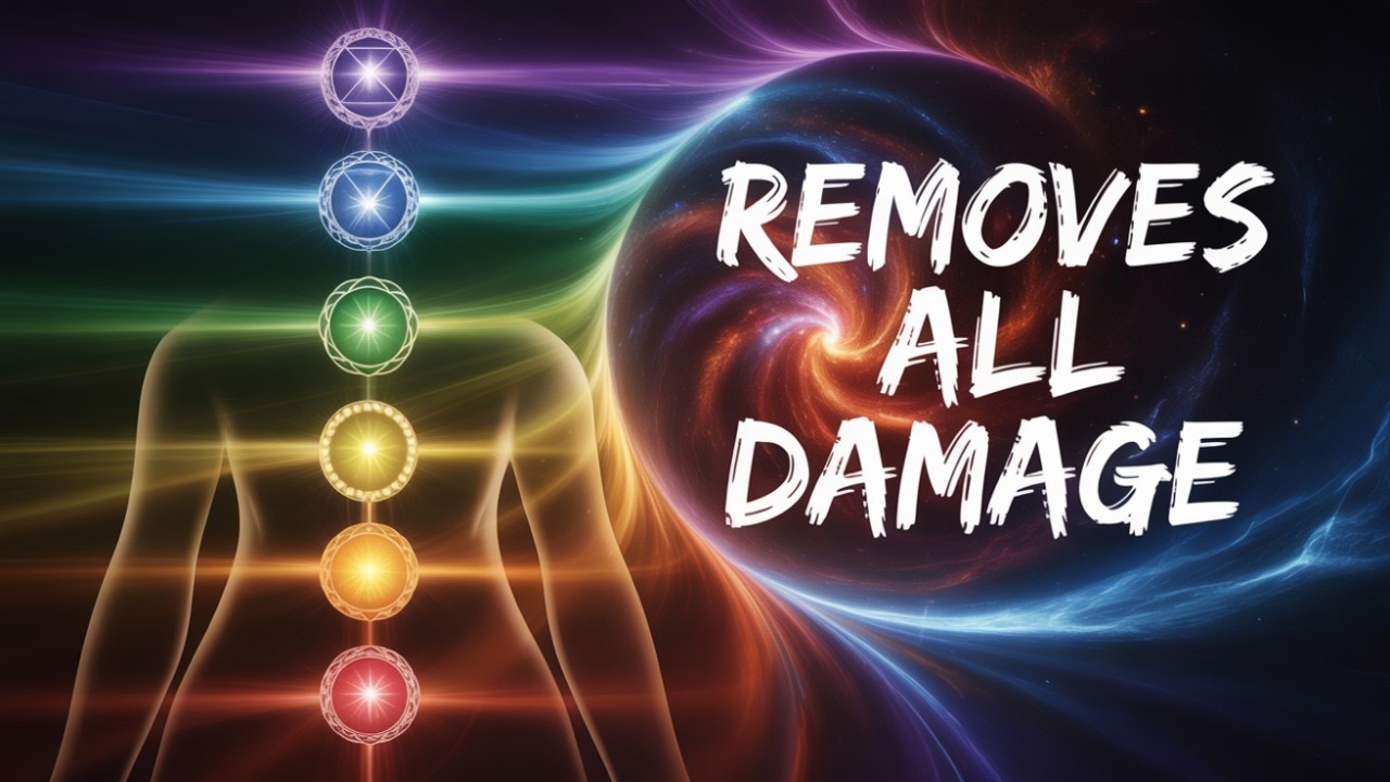 Quick Chakra Cleansing, Removes All Damage of Body | 432Hz Spiritual Detox #yoga
