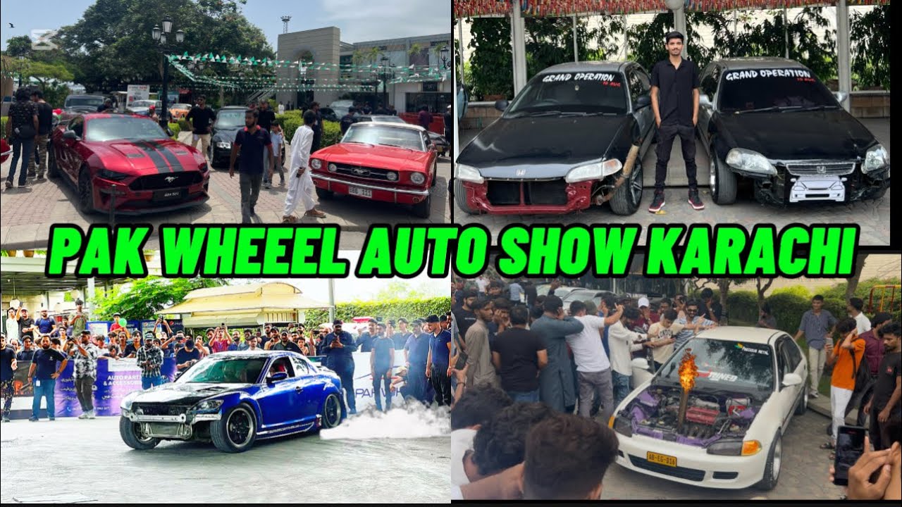 “Auto Show Karachi 2025 🔥 Drifting, Pataka Cars & Full masti
